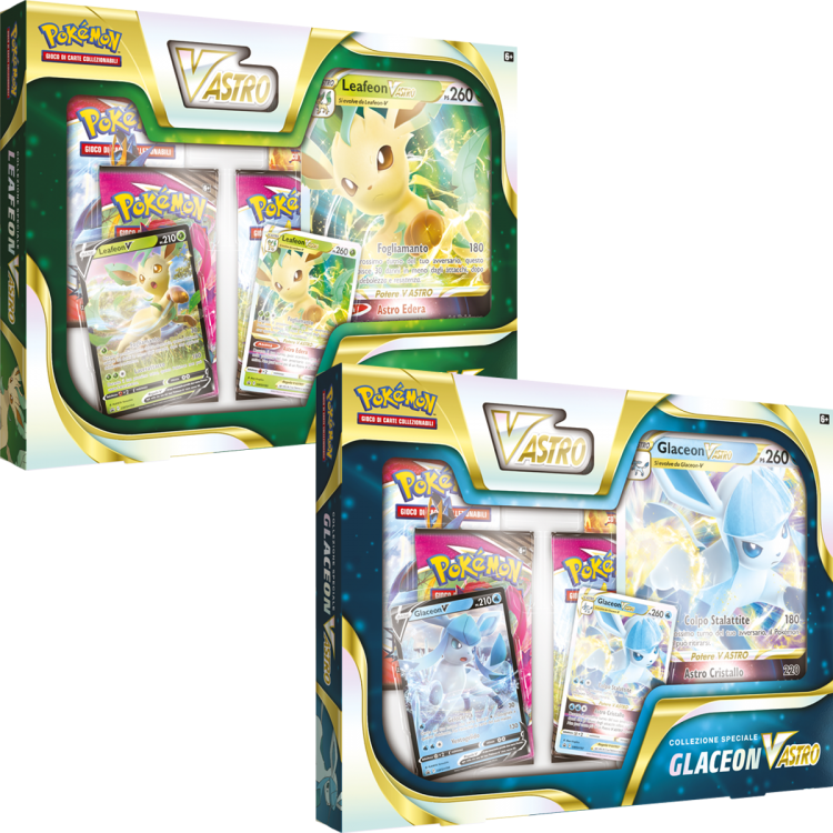 Pokémon Spezial-Kollektion Leafeon-VSTAR/Glaceon-VSTAR – Sammelkarten