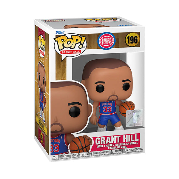 Funko Pop ! Nba Legends - (196) Grant Hill Legends Pistons Vinyl Figure 9Cm