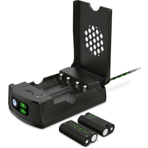 LADEGERÄT FÜR WIEDERAUFLADBARE AKKUS STEALTH C10X XBOX SERIES X OFFIZIELL MICROSOFT
