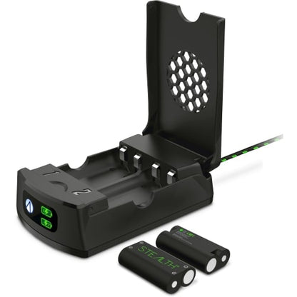 LADEGERÄT FÜR WIEDERAUFLADBARE AKKUS STEALTH C10X XBOX SERIES X OFFIZIELL MICROSOFT