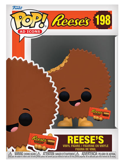 Funko Pop ! Ad Icons Reese'S - (198) Reese'S Cup Vinyl Figure Peanuts Butter Cup