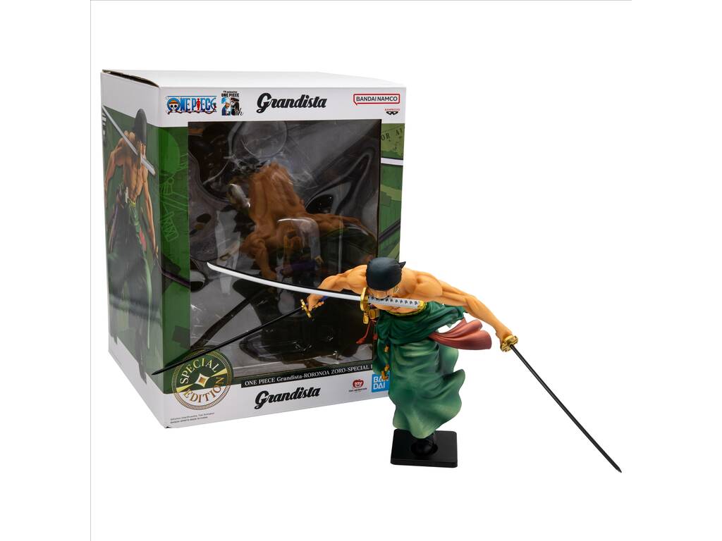 Banpresto Grandista Roronoa Zoro One Piece – Sonderedition Figur 23cm
