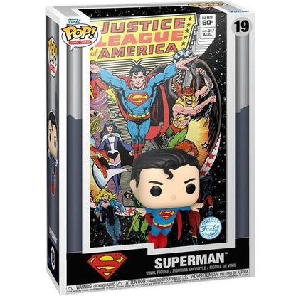 Funko Pop! Comic Covers - DC (19) Superman (Special Edition) Vinylfigur Statue
