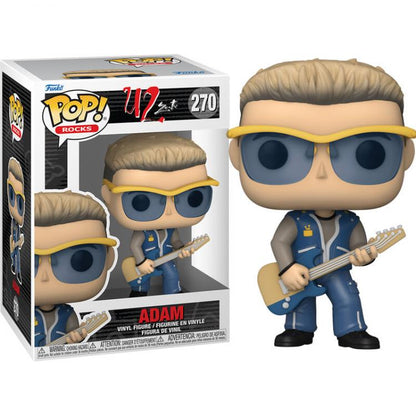 Funko Pop! Rocks U2 Zoo TV – Adam Clayton (270) Vinyl Figur Band Rockmusik