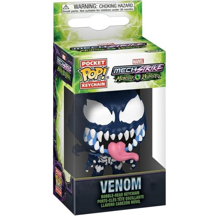 Funko Pop Pocket Schlüsselanhänger Marvel Mech Strike Monster Hunter (Venom) Schlüsselanhänger