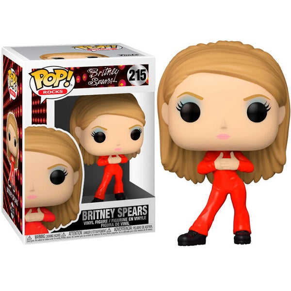 Funko Pop! Rocks Britney Spears – Britney Spears (215) Catsuit Red Vinyl Figur