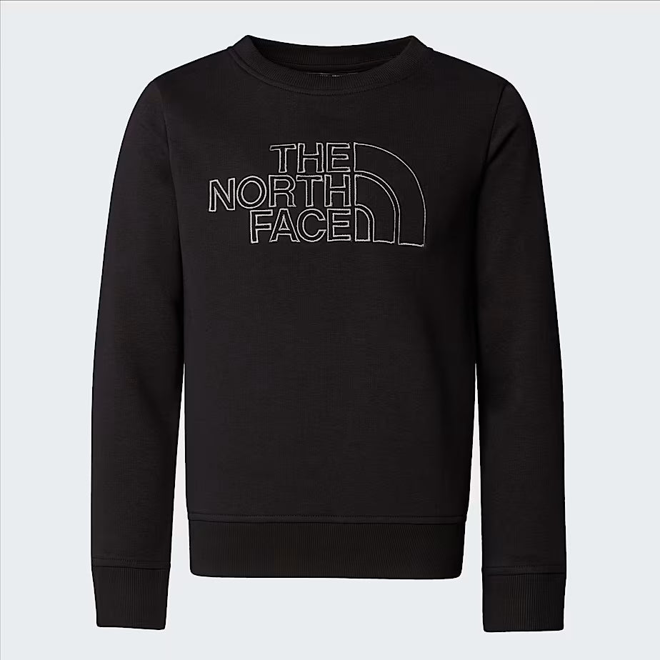 The North Face Drew Peak Crew NF0A8AXXJK3 – Felpa Girocollo Junior Nera