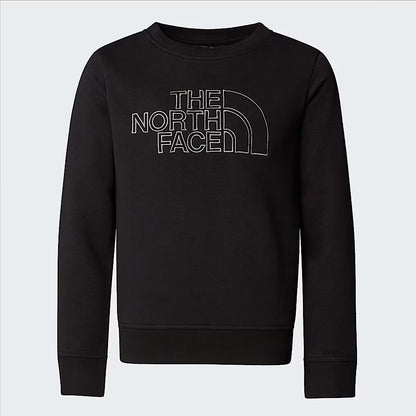 The North Face Drew Peak Crew NF0A8AXXJK3 – Felpa Girocollo Junior Nera