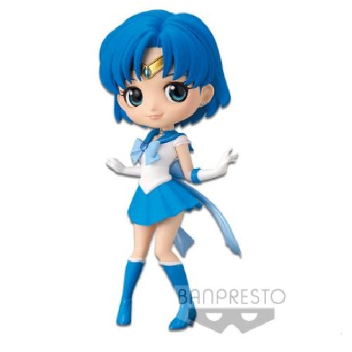 BANPRESTO Q POSKET ETERNAL THE MOVIE - SAILOR MOON MERCURY A STATUE FIGUR 14CM