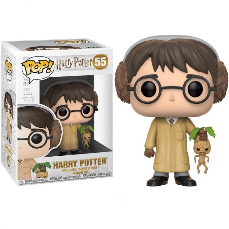 Funko Pop! Harry Potter – Harry Potter (55) mit Mandragola Herbologie Vinyl