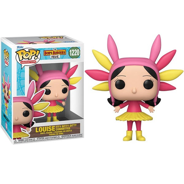 Funko Pop ! Animation Bob'S Burgers - Louise Itty Bitty Ditty Committee (1220)