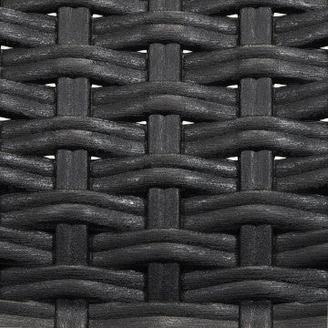 Sedia Virginia - Seduta in Wicker con Struttura in Plastica Stampata
