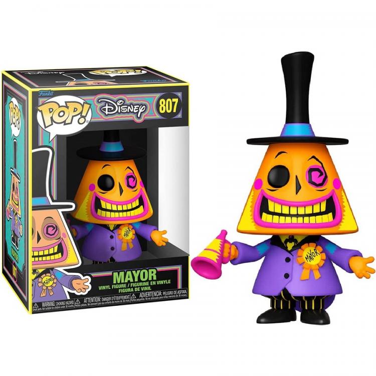 Funko Pop! The Nightmare Before Christmas Disney – Bürgermeister (807) Blacklight Vinyl