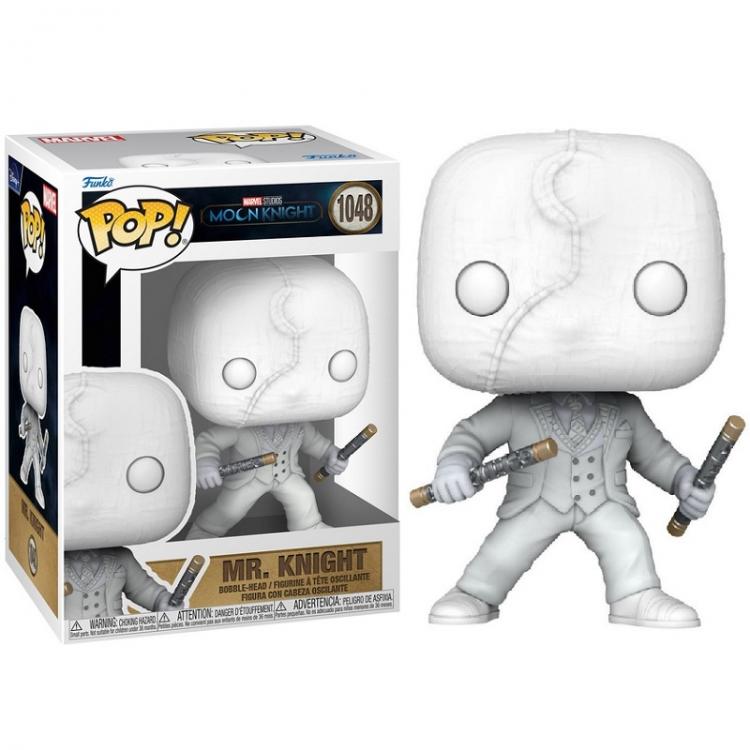 Funko Pop! Marvel Studios Moon Knight – (1048) Mr. Knight Figur 9 cm Vinyl