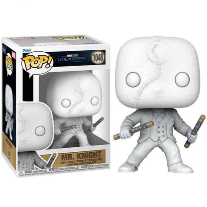 Funko Pop! Marvel Studios Moon Knight – (1048) Mr. Knight Figur 9 cm Vinyl