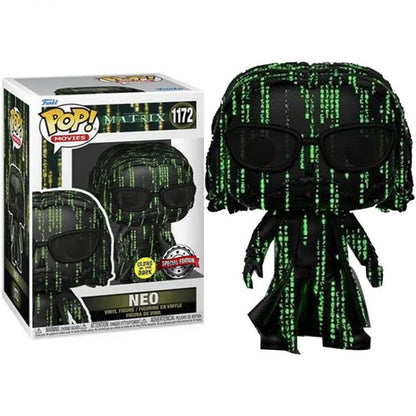 Funko Pop! Movies Matrix - (1172) Neo Figur G.I.T.D. Special Edition Vinyl Exm