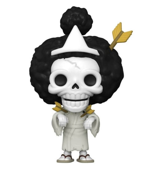 Funko Pop ! Animation One Piece - (924) Brook Vinyl Figure Bonekichi Skull 9Cm