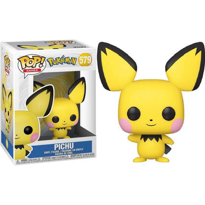 Funko Pop! Games Pokémon – Pichu (579) Pika Pikachu Vinylfigur 9 cm Limitiert