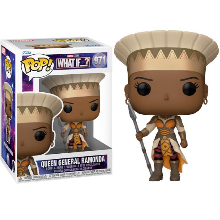 Funko Pop! Marvel Studios What If...? Königin General Ramonda (971) Vinylfigur