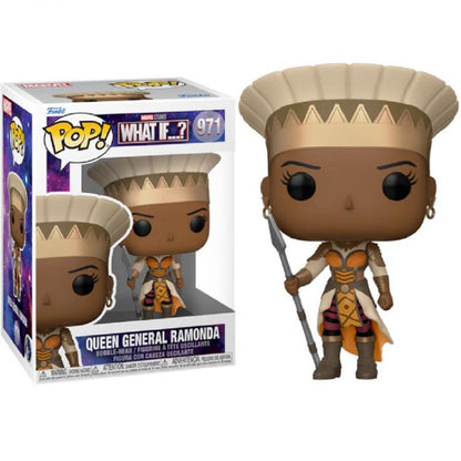 Funko Pop! Marvel Studios What If...? Königin General Ramonda (971) Vinylfigur