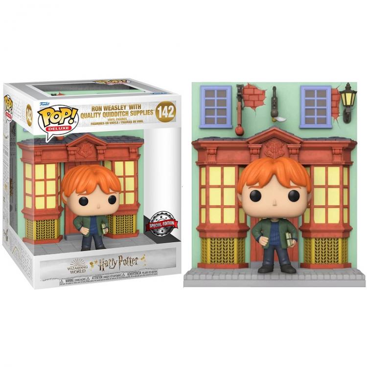 Funko Pop! Harry Potter – Ron Weasley mit hochwertiger Quidditch-Ausrüstung 142 S.E.