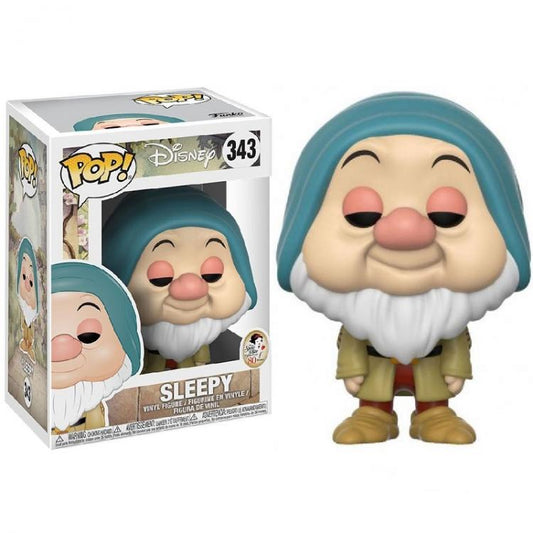 Funko Pop! Disney – Sleepy (343) Sleepy 80th Schneewittchen und die sieben Zwerge Figur