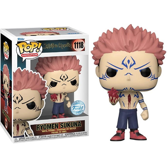 Funko Pop! Animation Jujutsu Kaisen – Ryomen Sukuna (1118) Special Edition Exm