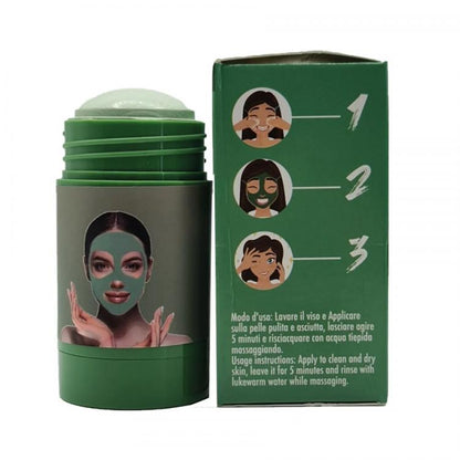 Face Complex Maschere Stick Skin Booster Té Verde Effetto Esfoliante Tonificante