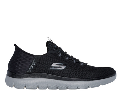 Skechers Slip-ins Summits High Range Lifestyle Sneakers Uomo Nero Carbone - 232457 BKCC
