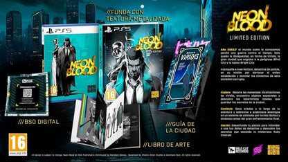 Neon Blood: Limited Edition PS5 EU Version Englische Untertitel Playstation 5 2024
