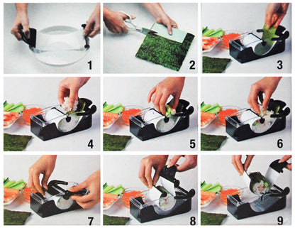 Sushi Maker Maschine rollt Maki für Sushi-Rollen Finger Food Roll Perfect