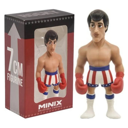 Minix Mini Rocky IV - Rocky Balboa Vinylfigur 7 cm Statuette Neu Sammlerstück