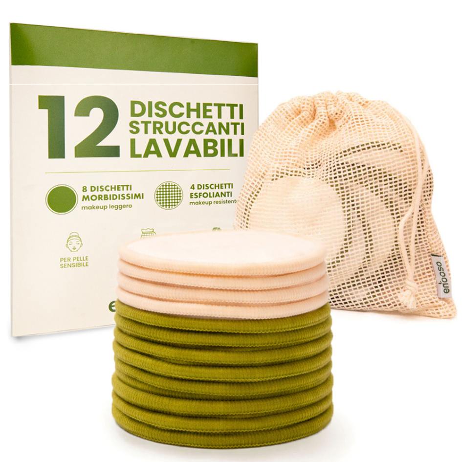 Dischetti struccanti riutilizzabili x12