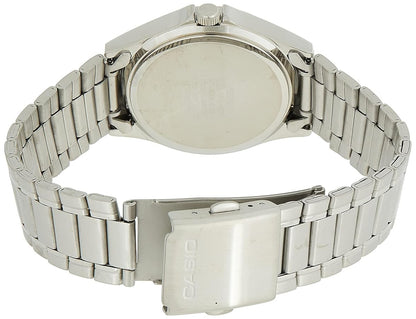 Casio MTP-1239D-7A uomo in acciaio inossidabile color argento