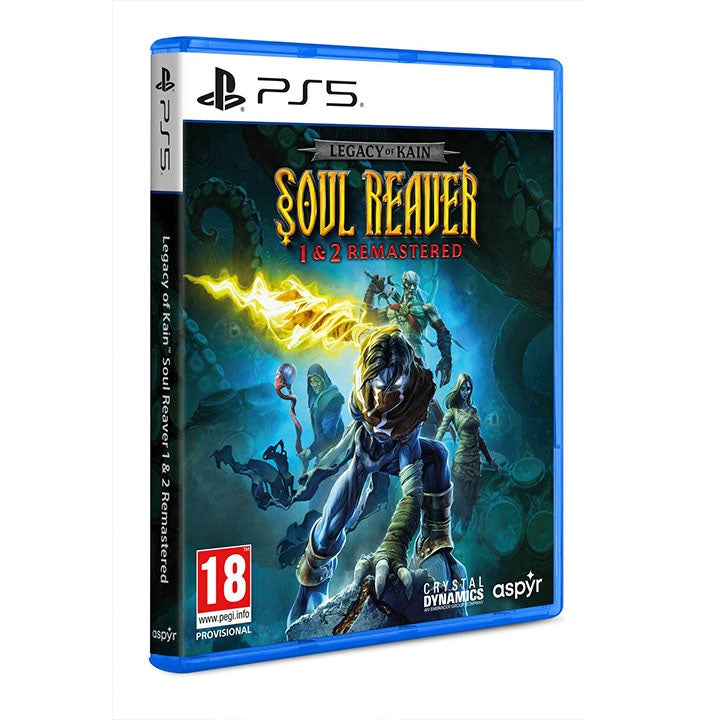 Legacy of Kain Soul Reaver 1&2 Remaster PS5 Spiel Italienisch EU PlayStation 5