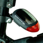 Solar Power LED Bicycle Taillight Rear Lamp Universal Mount Red