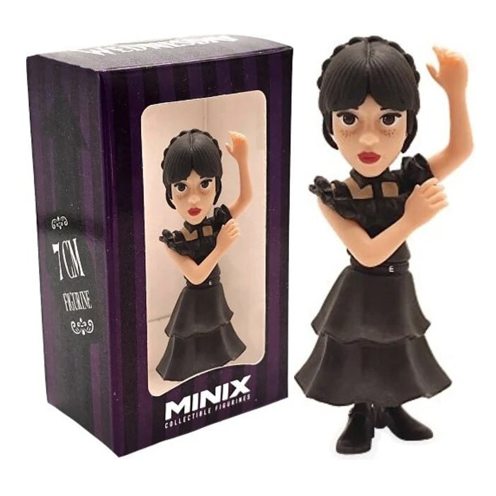 Minix: Mini Wednesday - Wednesday mit Ballkleid Actionfigur 7cm Statue