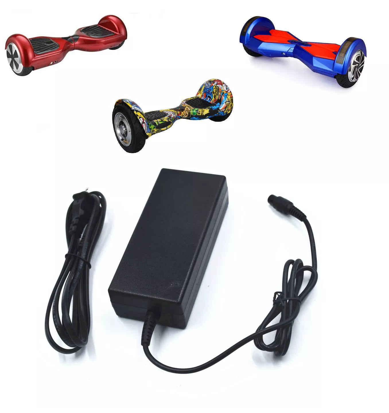Overboard Ladegerät Universal-Ladegerät für Hoverboards Netzteil
