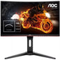 Monitor AOC Gaming 24" Full HD Curved LED 144Hz C24G1 HDMI FHD Black Red