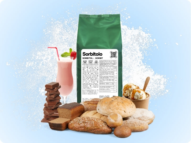 Sorbitolo SaporePuro: Il Dolcificante Versatile per Gelati Perfetti e Dolci Morbidi a Lungo - Sostituto dello Zucchero