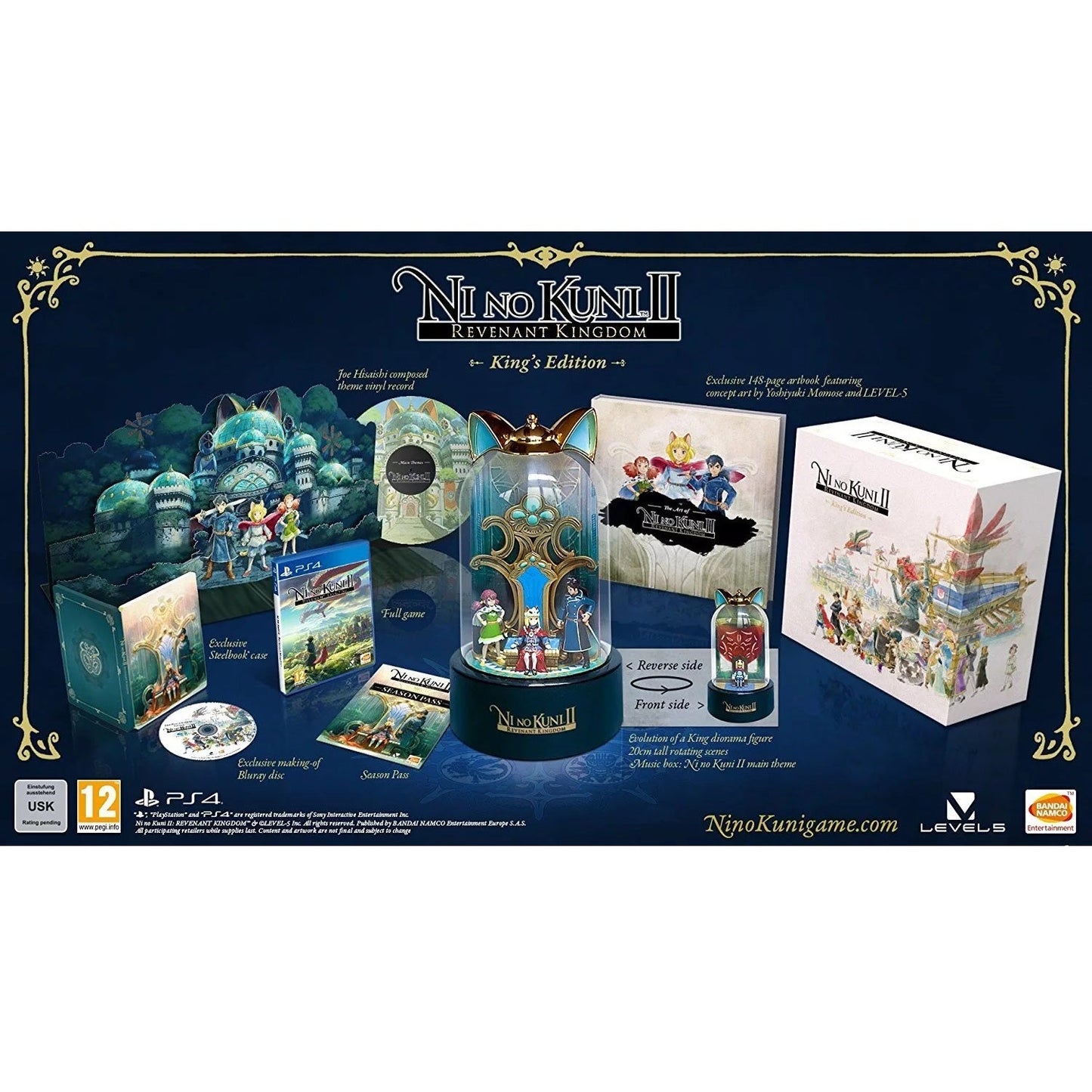 Ni No Kuni 2 – Schicksal eines Königreichs King's Collector's Edition PlayStation 4