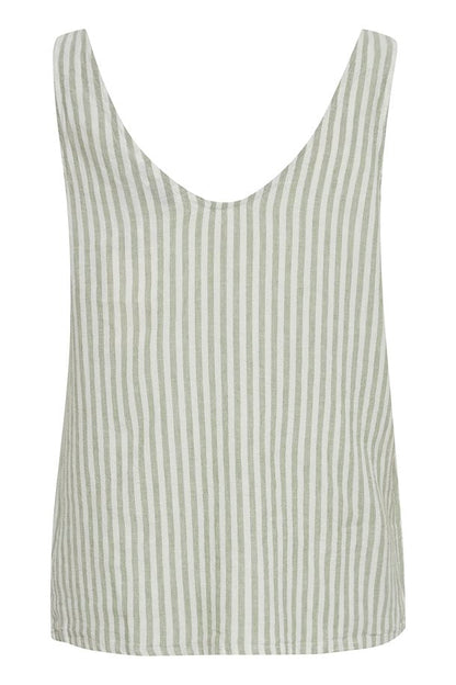 b.young Top Byfalakka canotta da donna 20811302 200495 seagrass mix