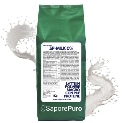 Latte in Polvere con più Proteine Magro o Intero - sostituto del Latte in Polvere per Gelati, Pasticceria e altri uso - SP MILK