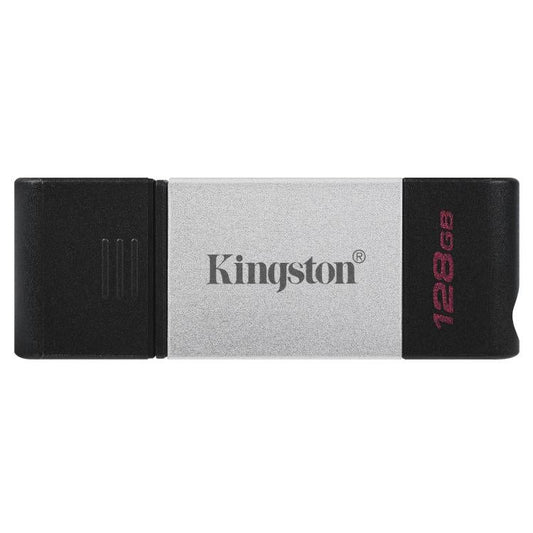Kingston Pendrive 128Gb Otg Dt80/128Gb Usb Type C 3.2 Silver Chiavetta Usb