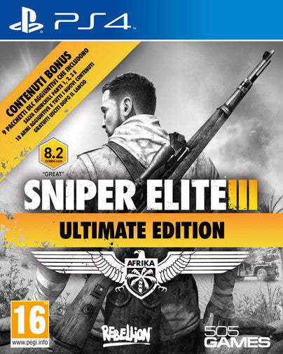 Videospiel Sniper Elite 3 - Ultimate Edition Spiel Ps4 Deutsch PlayStation 4