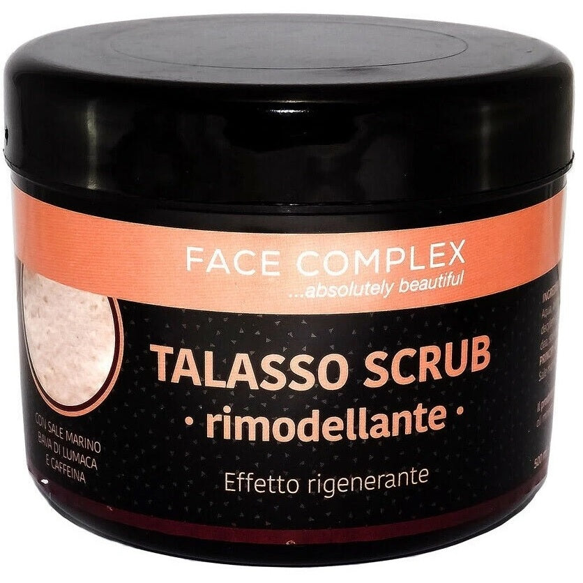 Talasso-Modellierscrub mit Meersalz, Schneckenschleim und Koffein 500ml Creme