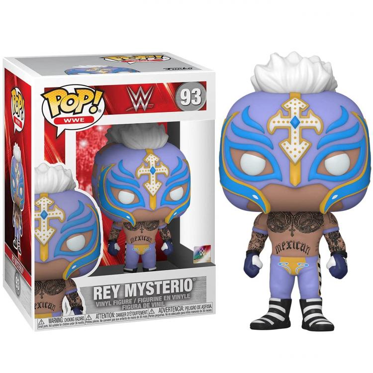 Funko Pop Wwe - (93) Rey Mysterio Figure Wrestling Da Collezione Vinyl 9cm