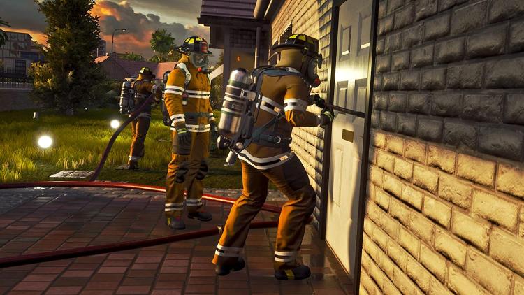Firefighting Simulator The Squad Ps4 Gioco Pompieri Playstation 4 Eu Nuovo
