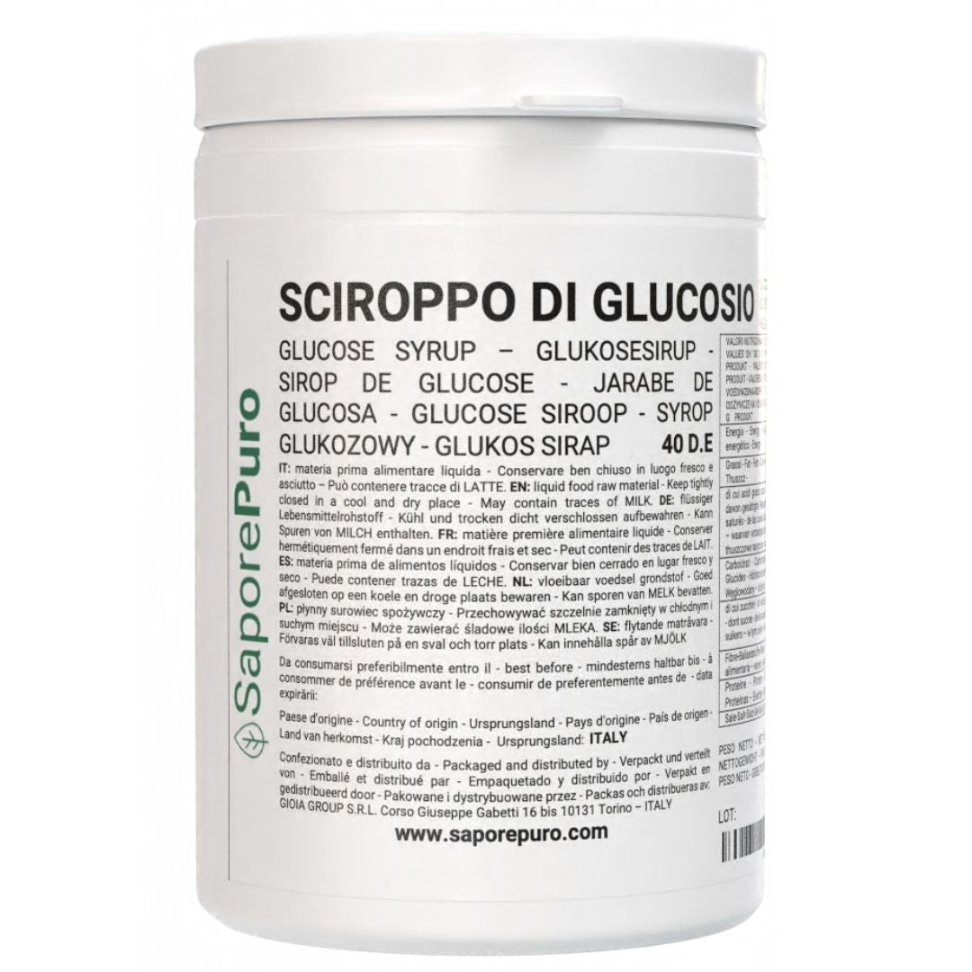 Sciroppo di Glucosio Liquido 40DE - Giusta Dolcezza per Gelati e Pasticceria