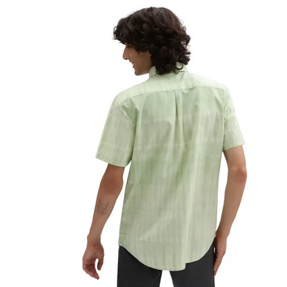 Vans Camicia manica corta Piece Of Mind Woven SS VN0A5KMNYV91 celadon green-tie dye
